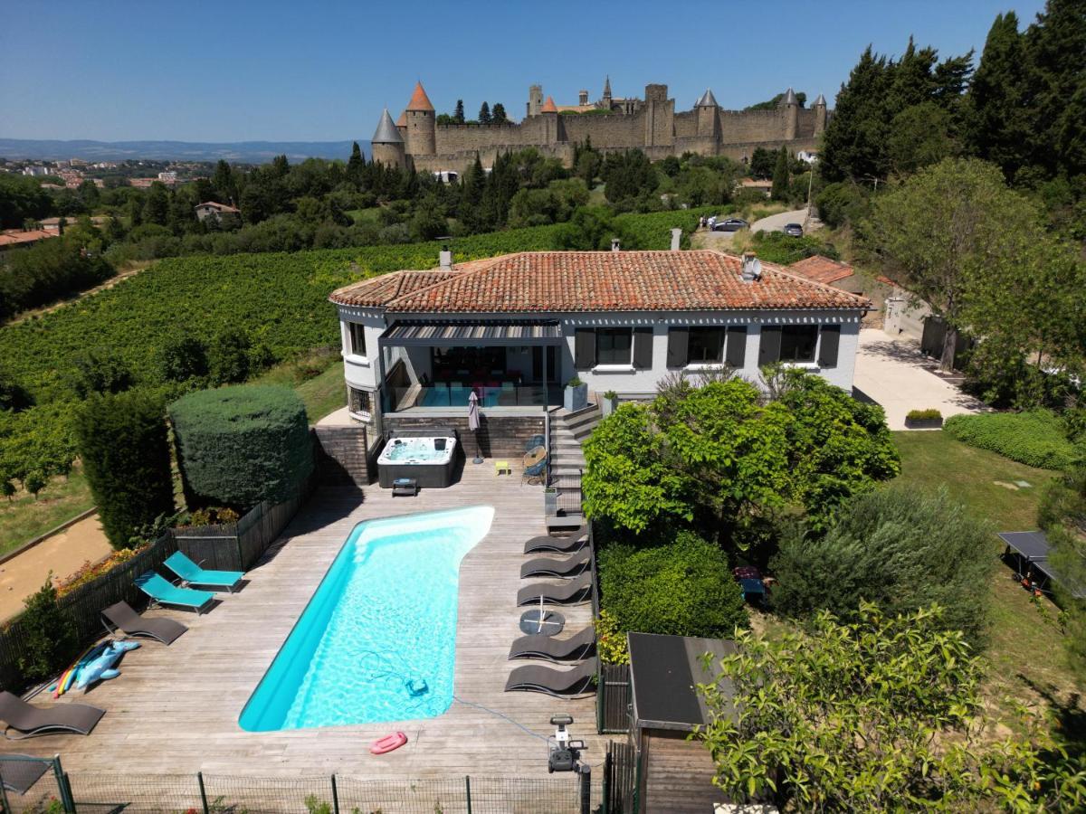 L'Ecrin De La Cite, Coeur De Vignes - Vivez Une Experience Inoubliable ! Carcassonne Zewnętrze zdjęcie